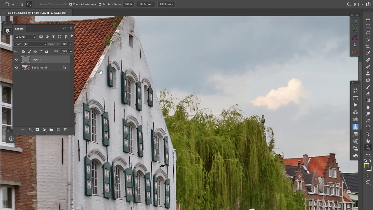 Midrange sharpening using Noise Median and Gaussian Blur YouTube