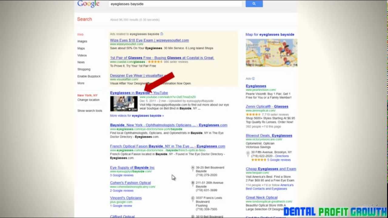Local SEO Ranking Example
