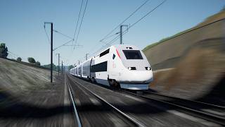 Train Sim World 3 le TGV à grande vitesse