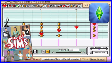 Buying Theme 1 - The Sims [Mario Paint Composer ♫ Advanced Mario Sequencer]