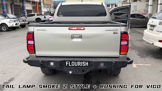 FLOURISH CAR - TAIL LAMP SMOKE Z STYLE + RUNNING FOR VIGO