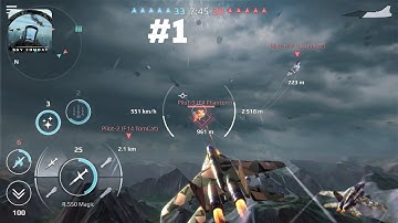 Sky Combat: War Planes Online  - Hyper Hybrid Casual - Gameplay Walkthrough (iOS & Android)