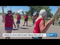 Strike at Three Rivers auto part plant stretches into fourth day