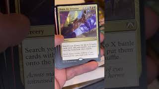 Magic the gathering Pack opening set booster March of the machine. #mtgpackopening