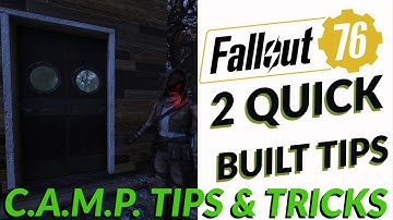 Simple Floating roof trick and How to use Train Car door in regular doorways C.A.M.P. TIPS & TRICKS