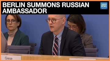 Berlin Summons Russian Envoy Over Rising Hybrid Attacks | Dawn News English