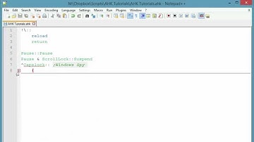 Learn to code with AutoHotkey - Create and setup a script