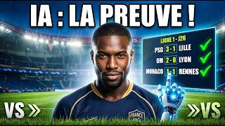 LIGUE 1 (J26) : L’IA avait TOUT PRÉDIT ! (Preuves à l’appui) ✅🇫🇷