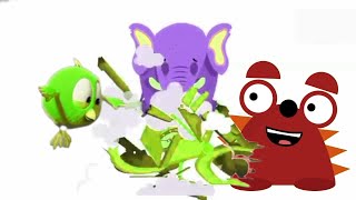 Chicky Breaks The Clock? Hickory Ory Dock Elephant Parody Chaos