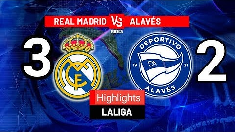 Real Madrid vs Deportivo Alavés (3-2)| LaLiga 2024 | Today Match Highlights