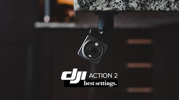 DJI Action 2 BEST Settings // how to get the most cinematic footage out of your DJI action camera