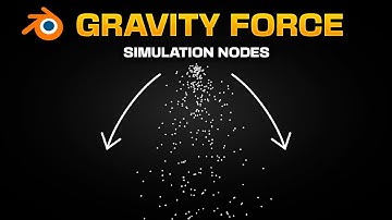 How to Add GRAVITY in Blender Simulation Nodes
