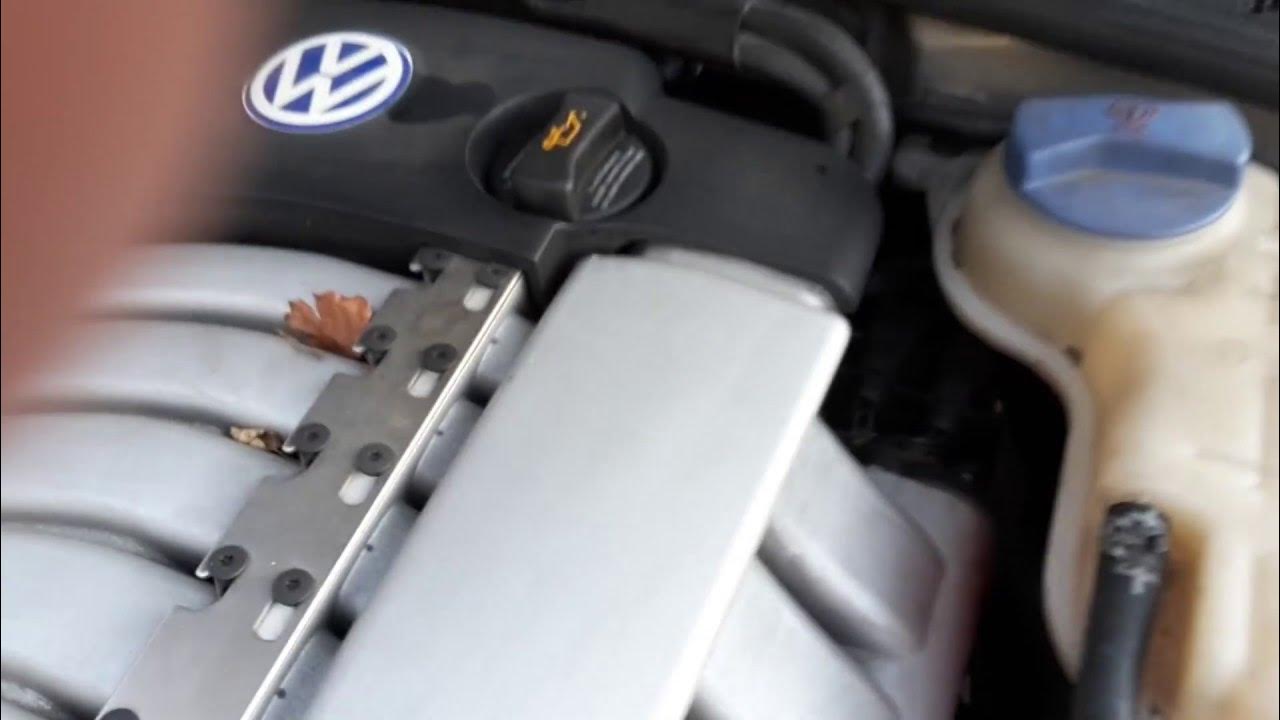 VW V5 2.3 AZX rasselt leicht Was ist das? Steuerkette? ZMS? Kupplung? YouTube