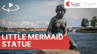 360 video: Little Mermaid Statue, Copenhagen, Denmark