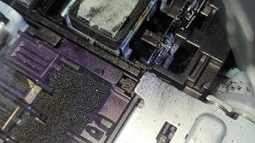 Ink absorber pad cleaned when 6C10 B200 5B00 5B01 happen on MX series Part 2 #shorts #shots #short