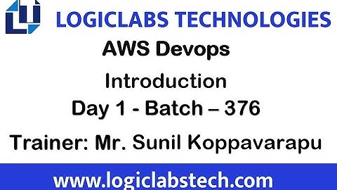 AWS Devops (Day 1) (Batch - 376)