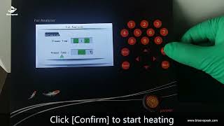Video of Fiber and fat analyzer from Bioevopeak,FTA406.