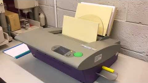 Ex-Educational Powis Fastback 20 Document Binding Machine