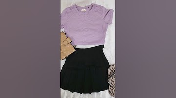Style Pleated Skirt 🤩💝 #shorts #ootd #styling #fashiontrends