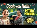 Nallu is back  potato podimas recipe  nakshathra nagesh