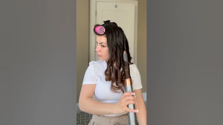 How i get my airwrap curls to last #dysonairwrap #hairtutorial