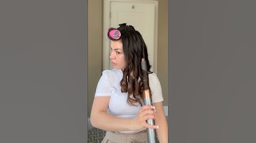 How i get my airwrap curls to last #dysonairwrap #hairtutorial