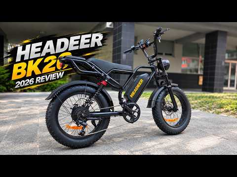 HEADEER BK20 2026 Review: Big Battery, Fat Tires & Retro Design - A Good Choice! 💪