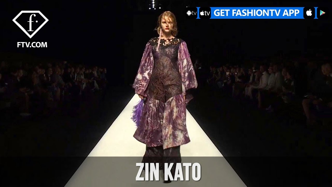 Tokyo Fashion Week Spring Summer 18 Zin Kato Fashiontv Youtube