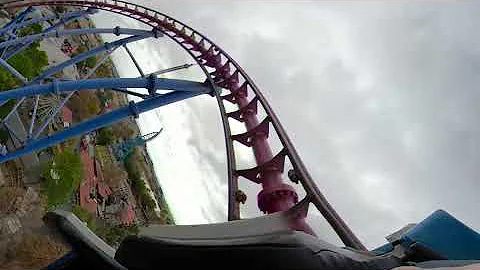 Six Flags Over Texas - Mr. Freeze reverse blast 360 POV back row