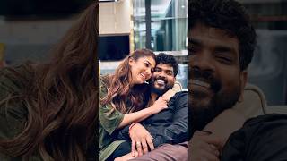 Actress Nayanthara with her hubby Vignesh | #nayanthara #shorts #ytshorts #youtubeshorts #viral