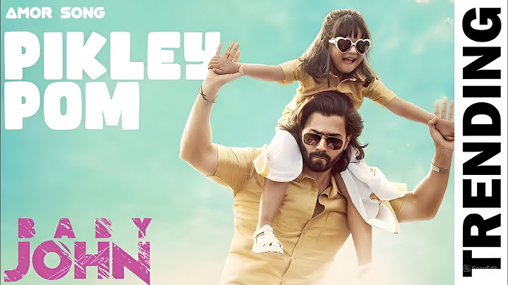 Pikley Pom | Baby John | Varun Dhawan, Wamiqa G | Vishal Mishra,Riya Seepana, Thaman S, Irshad Kamil