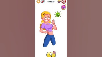 Guess What Happened in Braindom?😱 Level 52 #shorts #drawpuzzle