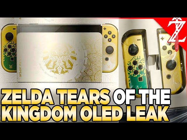 Official Zelda: Tears of the Kingdom Switch console leaks in high quality