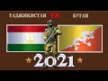 Таджикистан VS Бутан 🇹🇯 Армия 2021 🇧🇹 Сравнение военной мощи