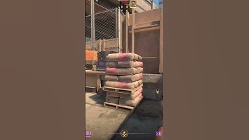 How To Controll Water For The Ct Side On OVERPASS #cs2 #cs #shorts #short