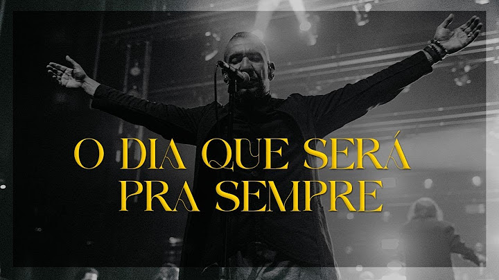 Rodolfo Abrantes + Orquestra Sinfônica de Santa Catarina - O Dia Que Será Pra Sempre (Ao Vivo)