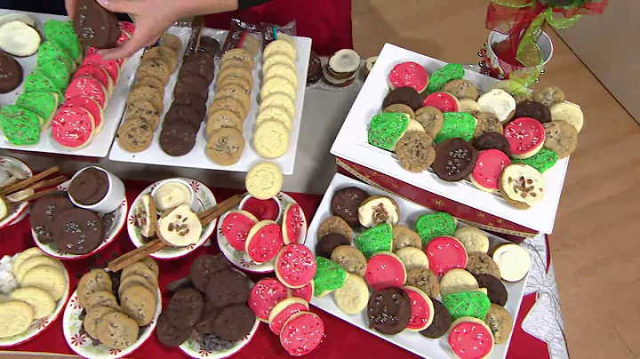 Cheryl's 50-piece Holiday Cookie Assortment with D...