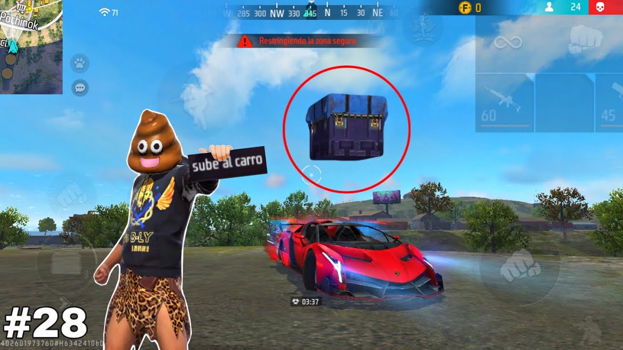 Encerrando a jugadores con PAREDES en FREE FIRE #28 😂