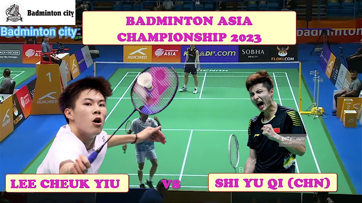 [Highlight Badminton Asia 2023] What happen to Shi Yuqi ???