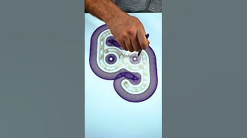 In the end, you realize how beautifully the number 69 forms #spirographshr #satisfying #asmr #69