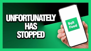How to Fix Bolt Food App Unfortunately Has Stopped - Android & Ios | Final Solution