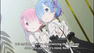 Rem and Ram's First Scene (Re:ZERO) (English Sub)