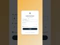 Minimal O/W Theme Login Form | HTML, CSS, And JS  #shorts #youtubeshorts #coding #viral