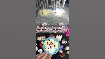 Easy to Operate PVC Rubber Coasters Filling Machine – Smart Dispensing Demo