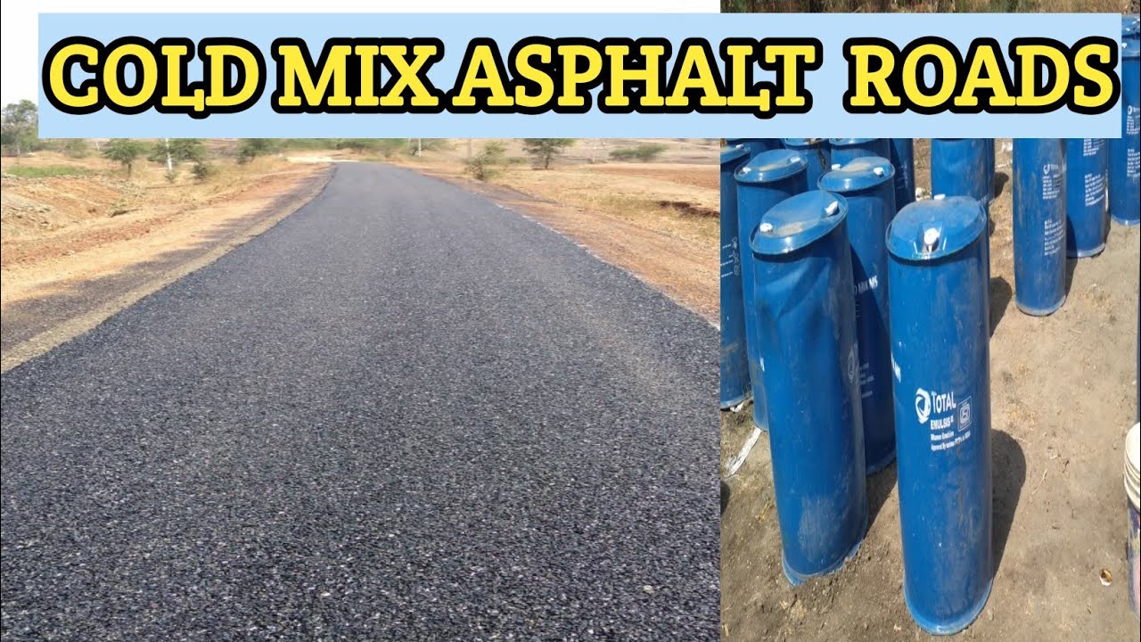 Forstærke Samlet verden COLD MIX ASPHALT ROADS | COLD MIX USES IN ROADS | METHOD AND EXAMPLES -  YouTube