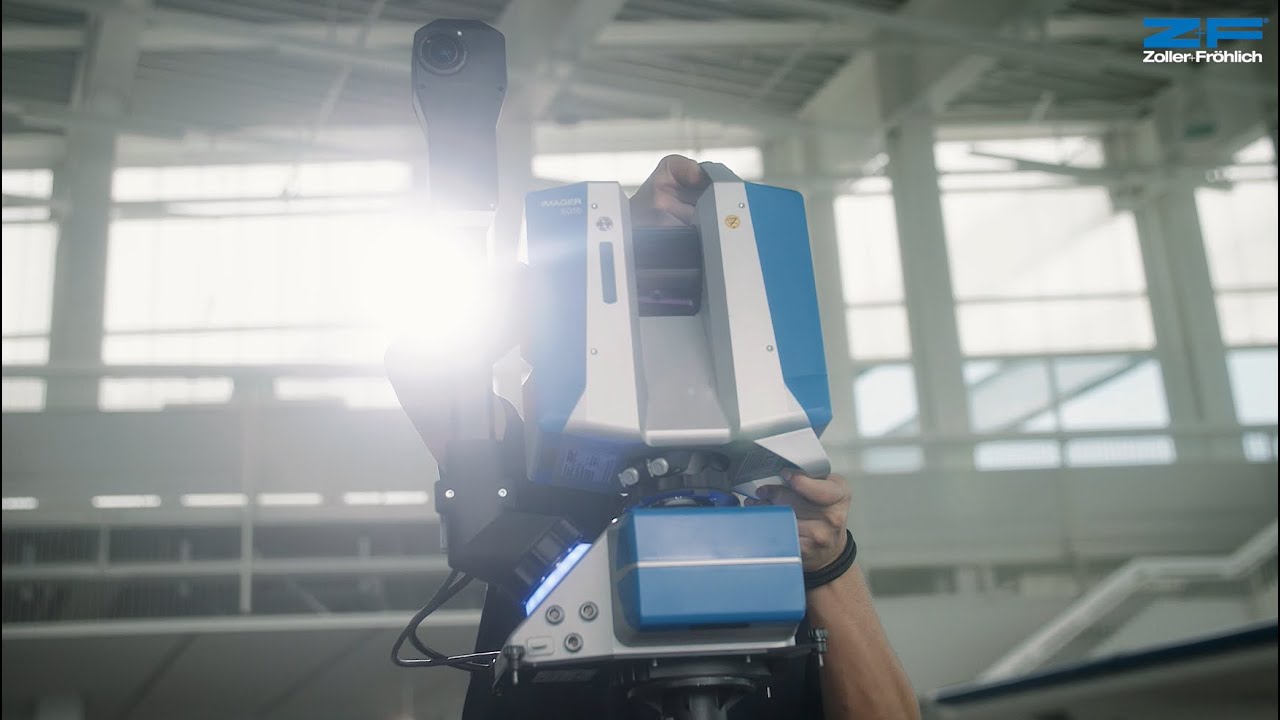 Z+F社(ドイツ製) 新製品 FlexScan® 22 /兼松エアロスペース - YouTube