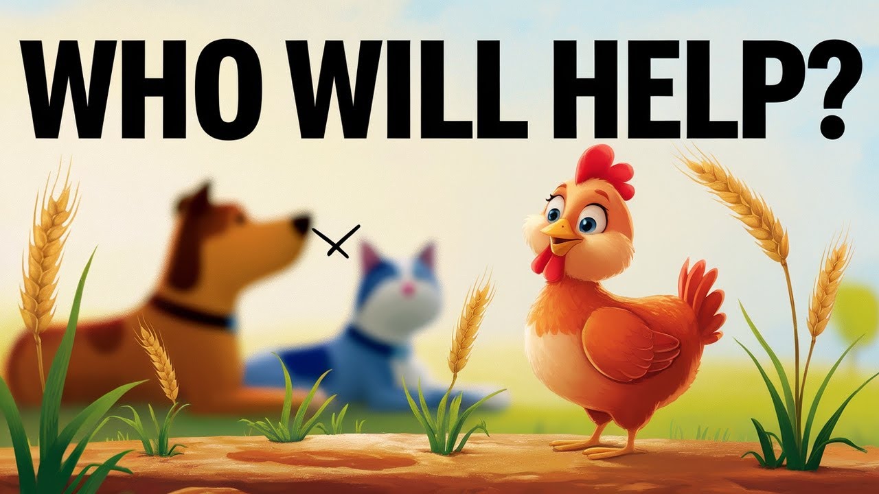 Little Red Hen's Delicious Lesson | Kids Animation About Teamwork and Responsibility