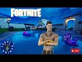 Live fortnite pool party having fun on the island odyssey quests