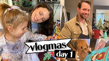 VLOGMAS DAY 1 // aldi advent calendars, my fave TACOS, amazon holiday decor