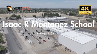 4k Drone Video Tour of the Isaac R Montanez School in Brentwood, California